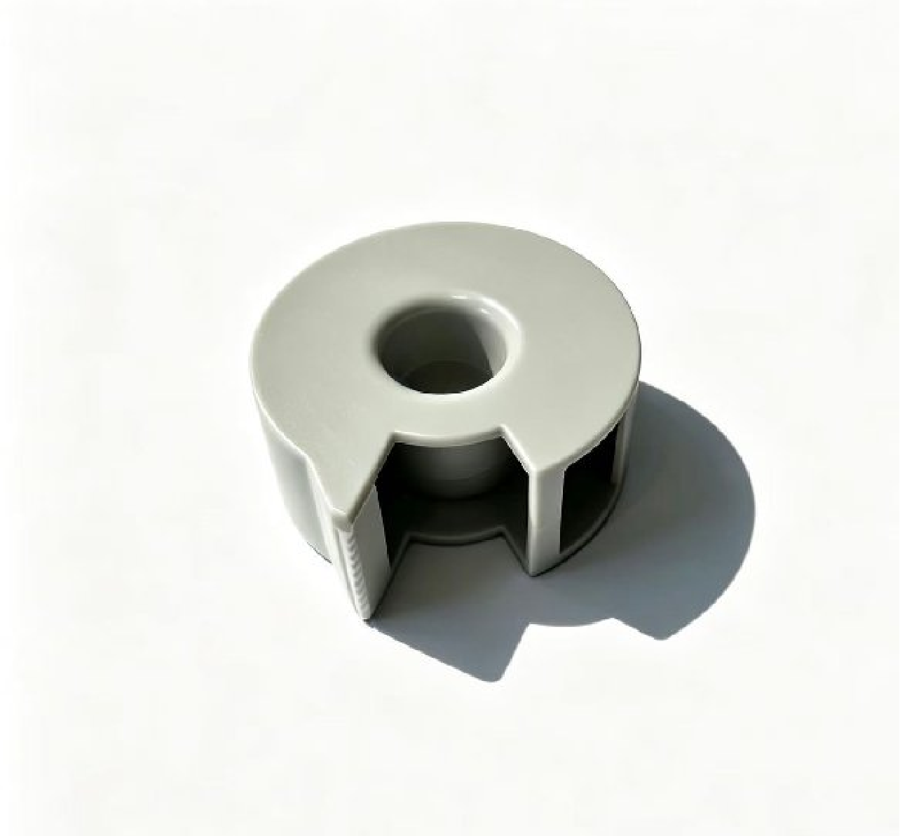 Gray small tape dispenser